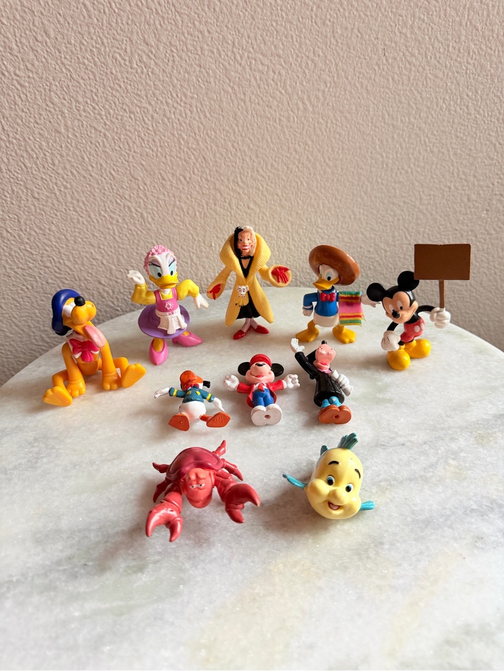 Disney Assorted Toy Figures - Lot of 10